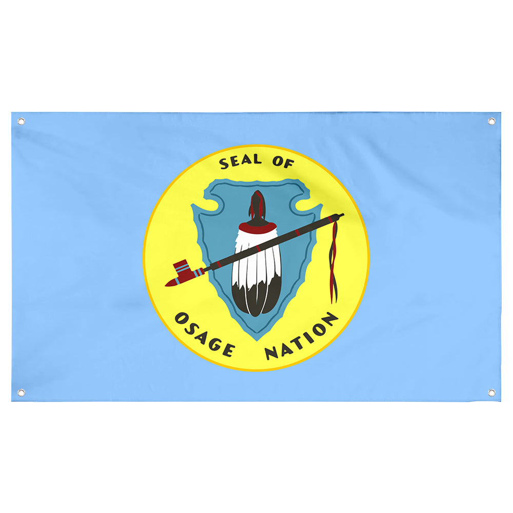 Fyon the Osage Nation Flag Banner