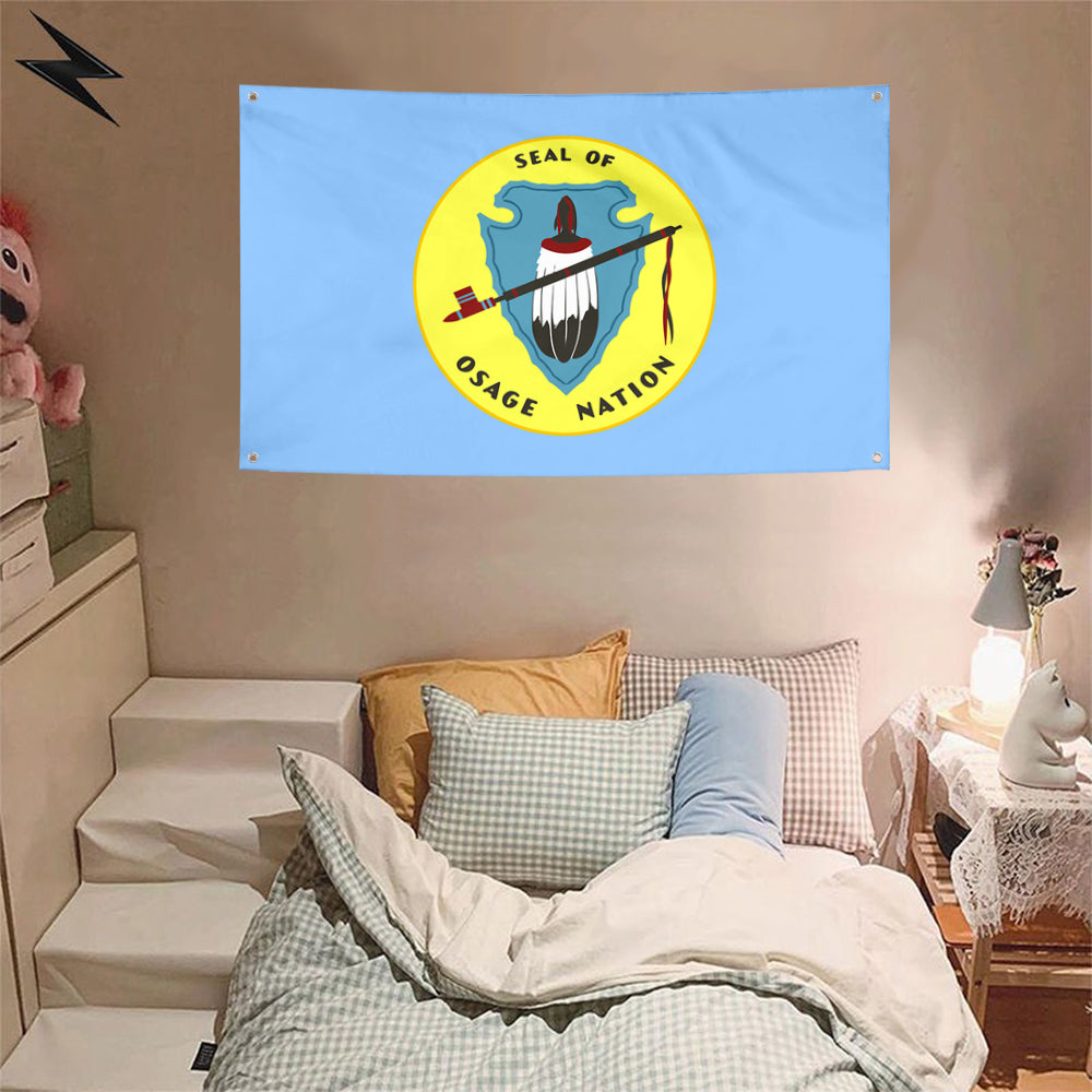 Fyon the Osage Nation Flag Banner