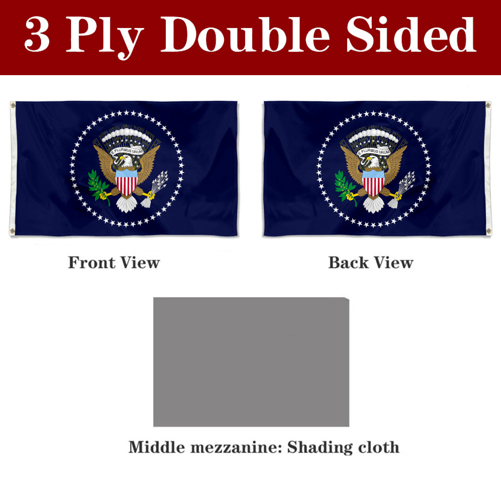 Fyon The President of the United States Flag Banner
