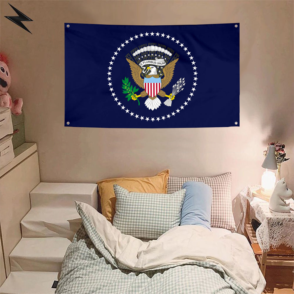 Fyon The President of the United States Flag Banner