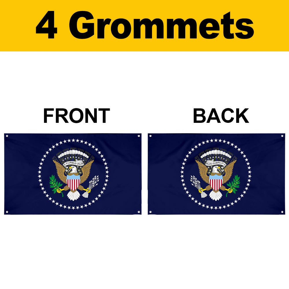 Fyon The President of the United States Flag Banner