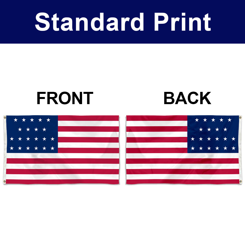 Fyon The 21 Stars (1819–1820) Flag Banner