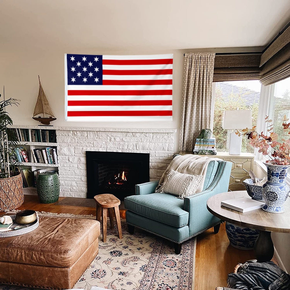 Fyon Francis Hopkinson US Flag Banner