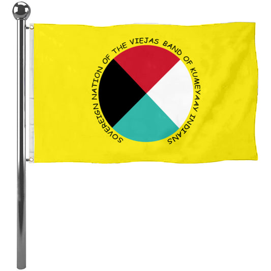 Fyon the Viejas Band of Kumeyaay Indians Flag Banner