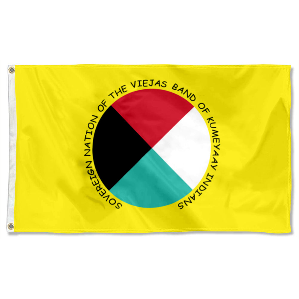Fyon the Viejas Band of Kumeyaay Indians Flag Banner