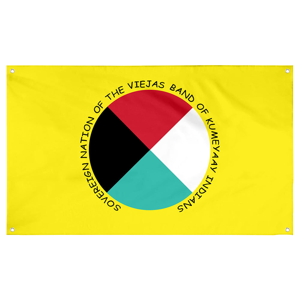 Fyon the Viejas Band of Kumeyaay Indians Flag Banner