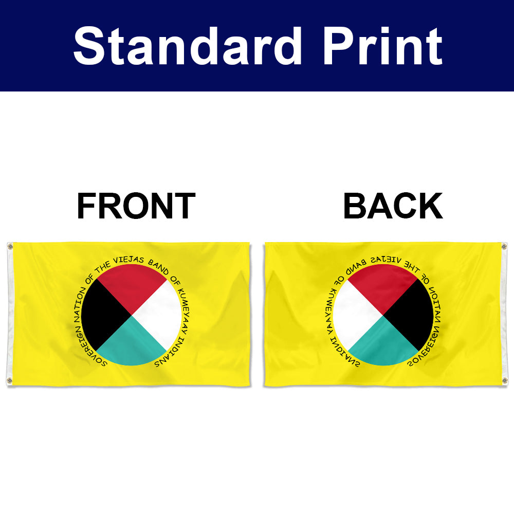 Fyon the Viejas Band of Kumeyaay Indians Flag Banner