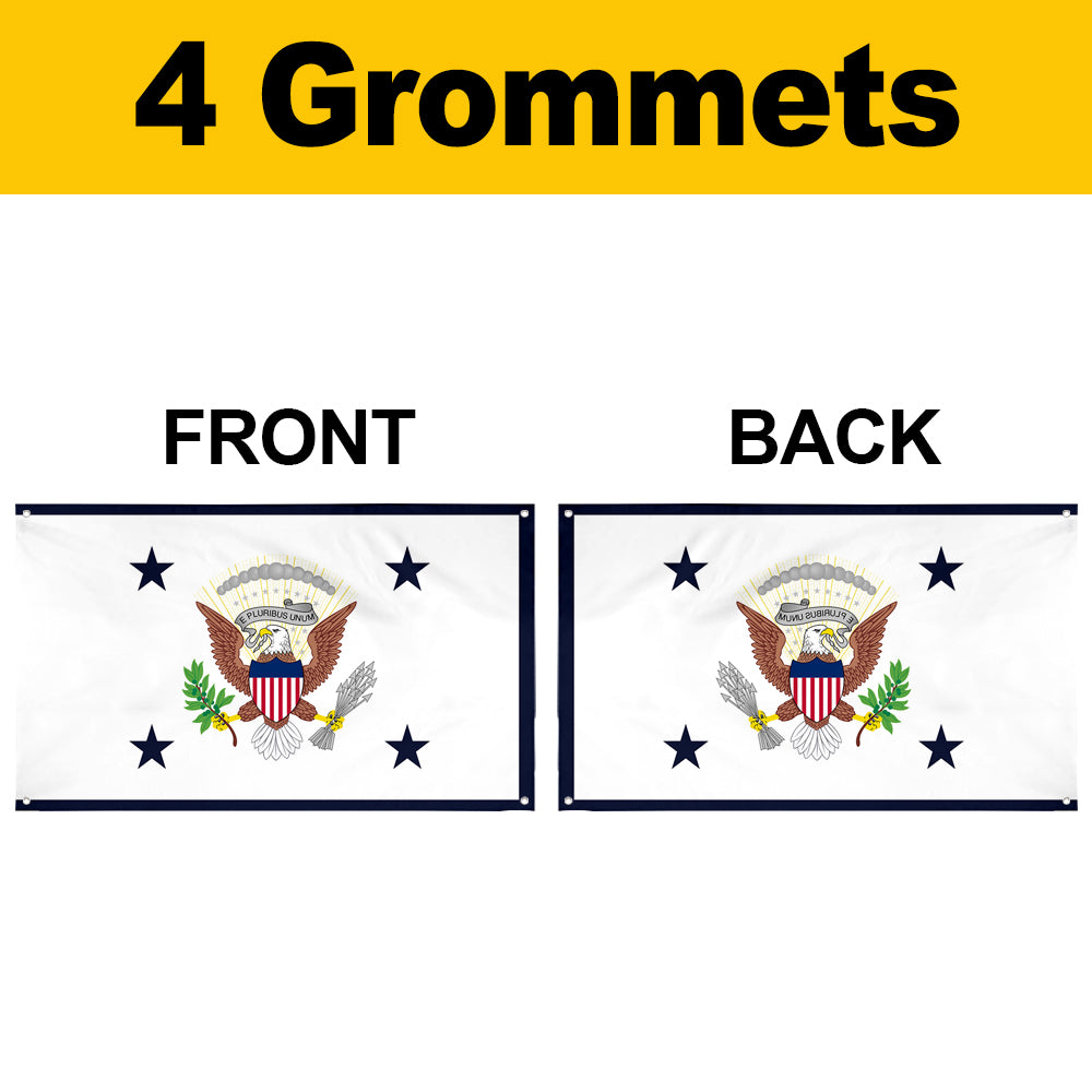 Fyon The color of Vice President of the United States Flag Banner