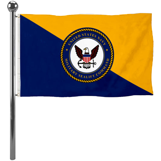 Fyon Military Sealift Command Flag Banner