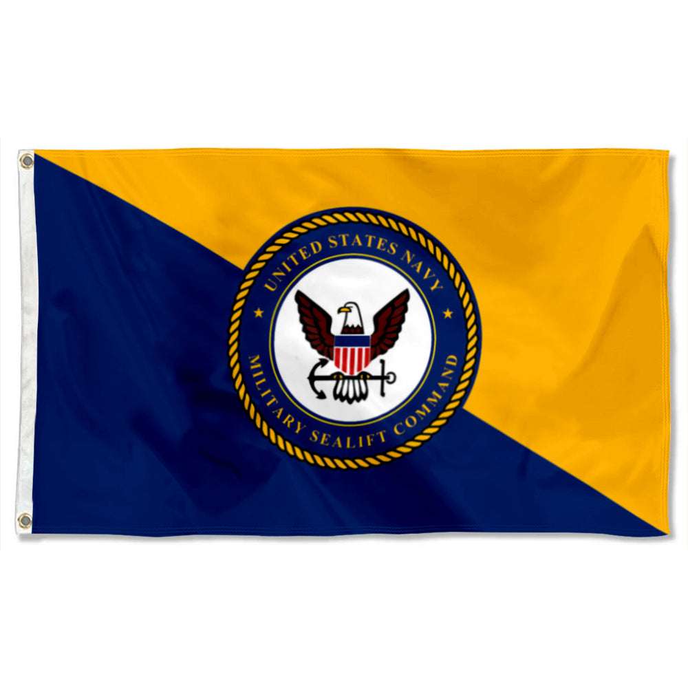 Fyon Military Sealift Command Flag Banner