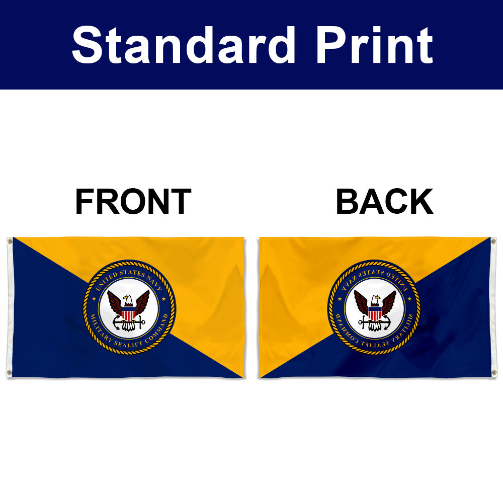 Fyon Military Sealift Command Flag Banner