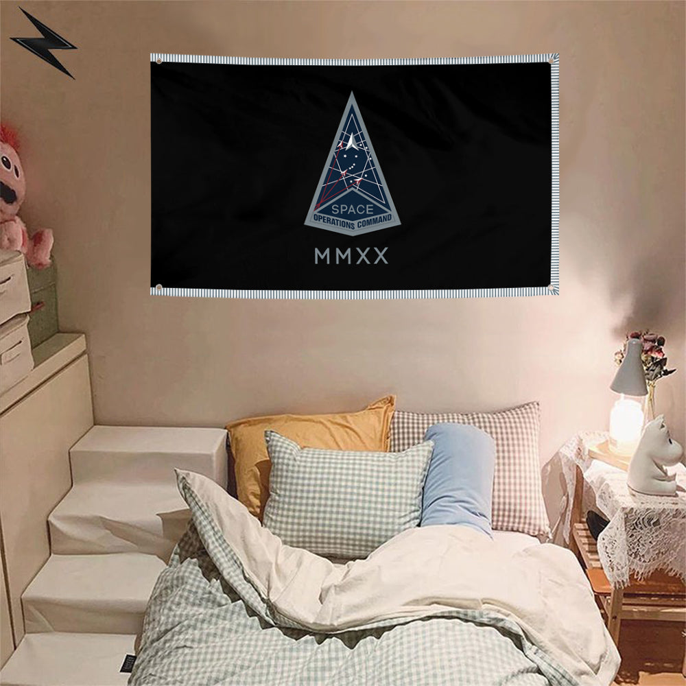 Fyon Space Operations Command Flag Banner