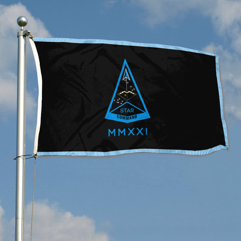 Fyon Space Training and Readiness Command Flag Banner