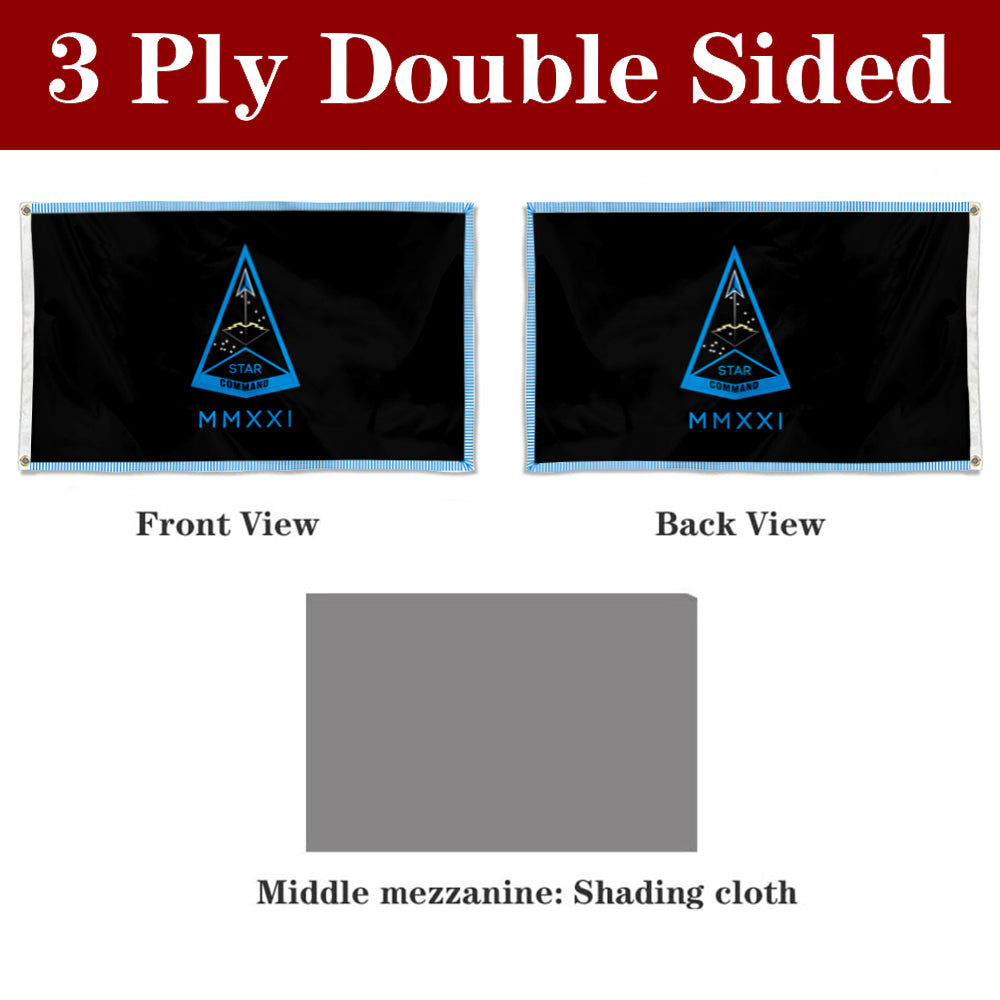 Fyon Space Training and Readiness Command Flag Banner