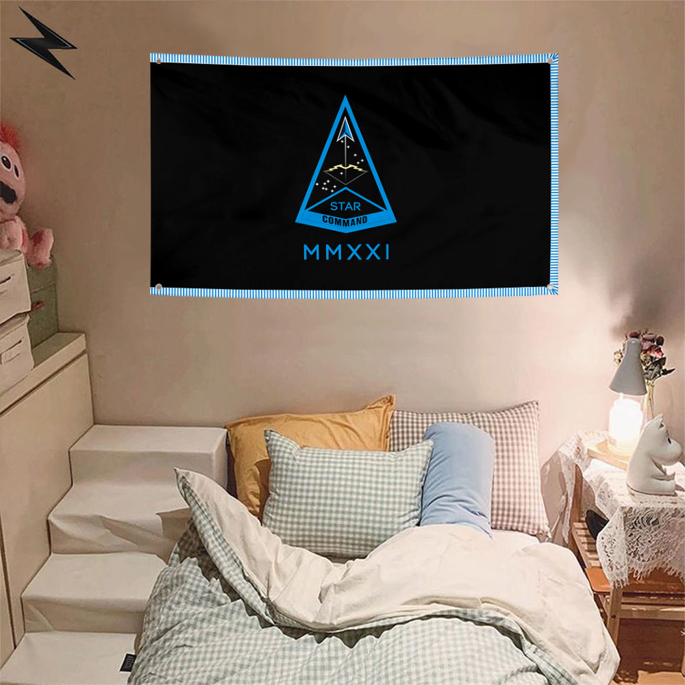 Fyon Space Training and Readiness Command Flag Banner