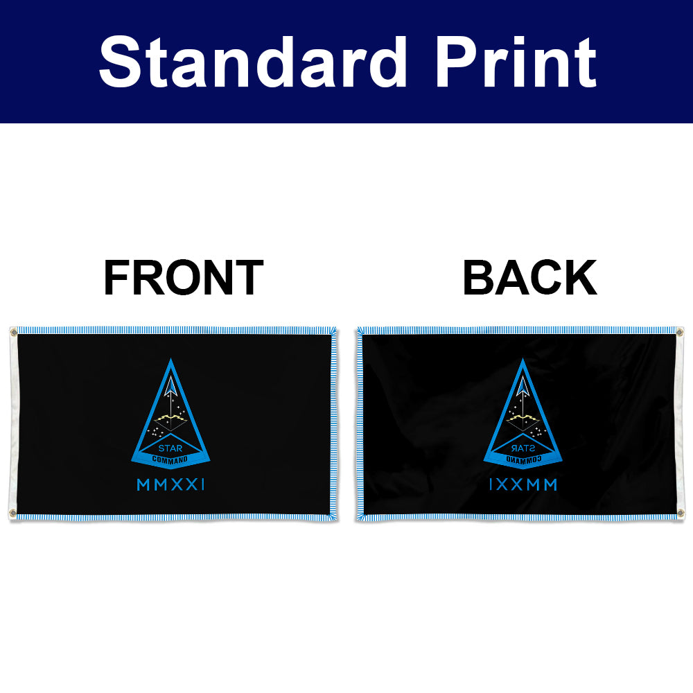 Fyon Space Training and Readiness Command Flag Banner