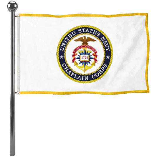 Fyon United States Navy Chaplain Corps Flag Banner