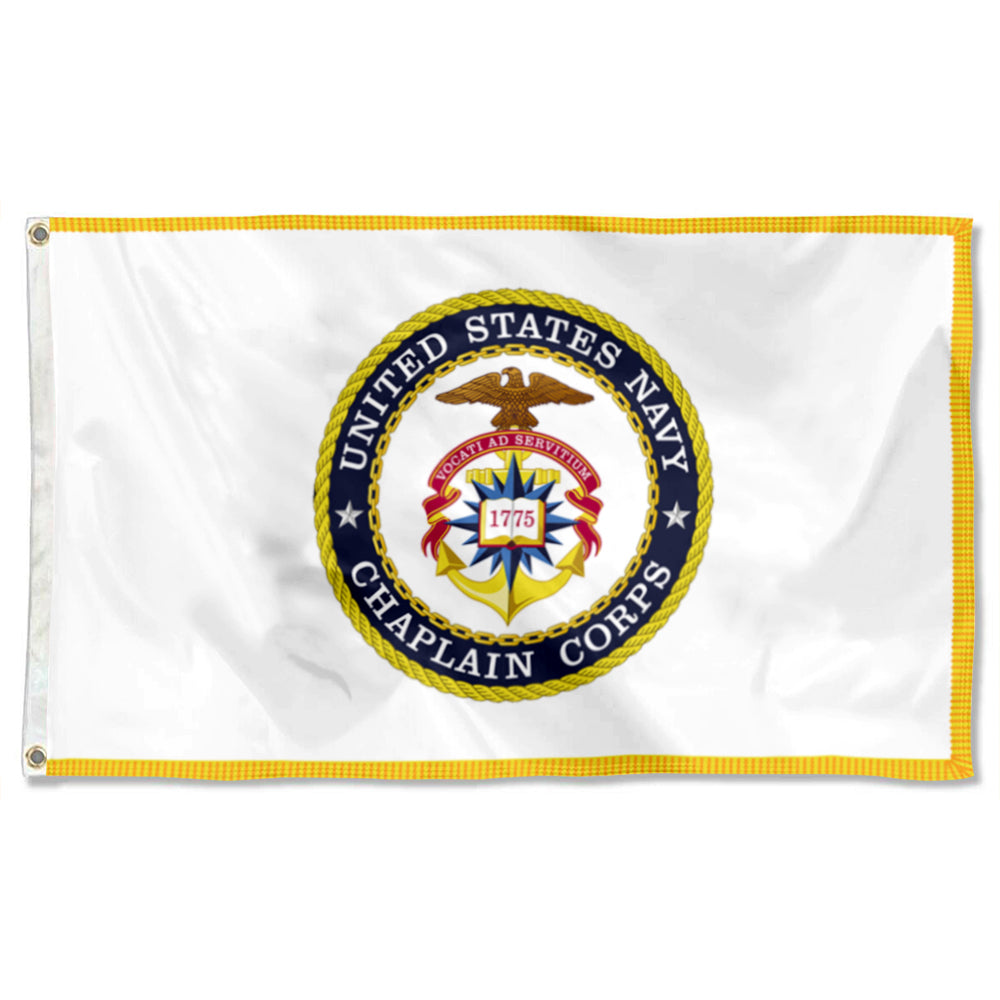 Fyon United States Navy Chaplain Corps Flag Banner