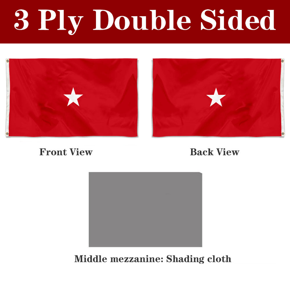 Fyon US brigadier general Flag Banner