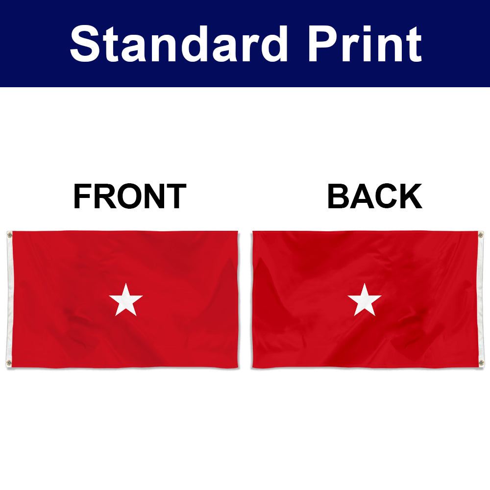 Fyon US brigadier general Flag Banner