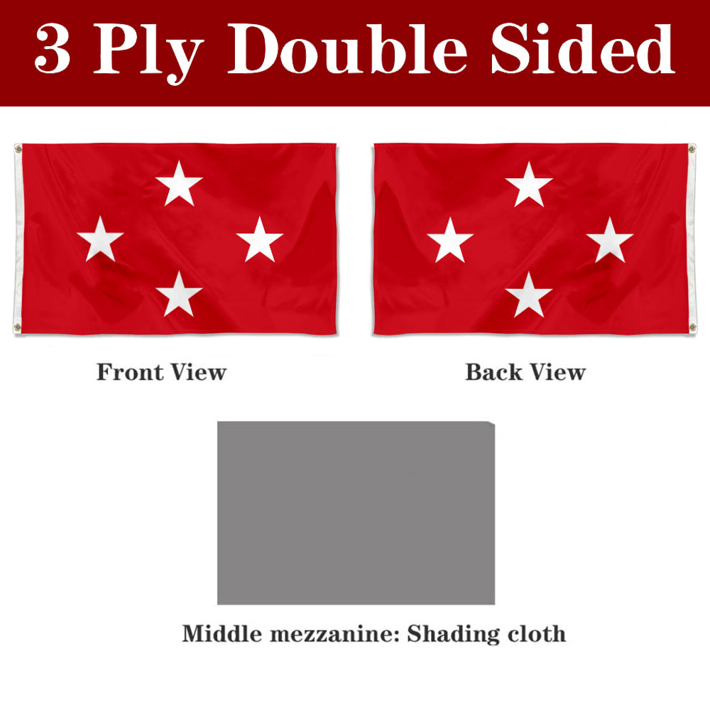 Fyon US General Flag Banner