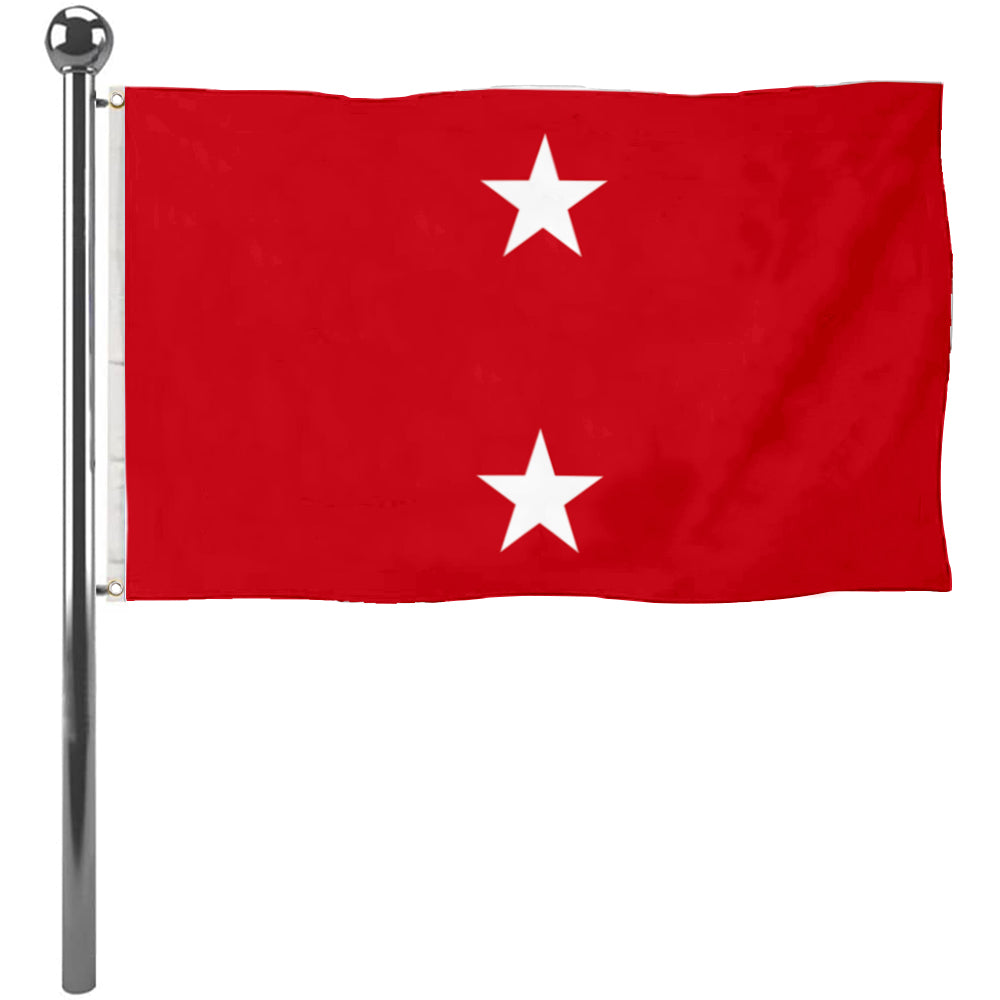 Fyon US Major General Flag Banner