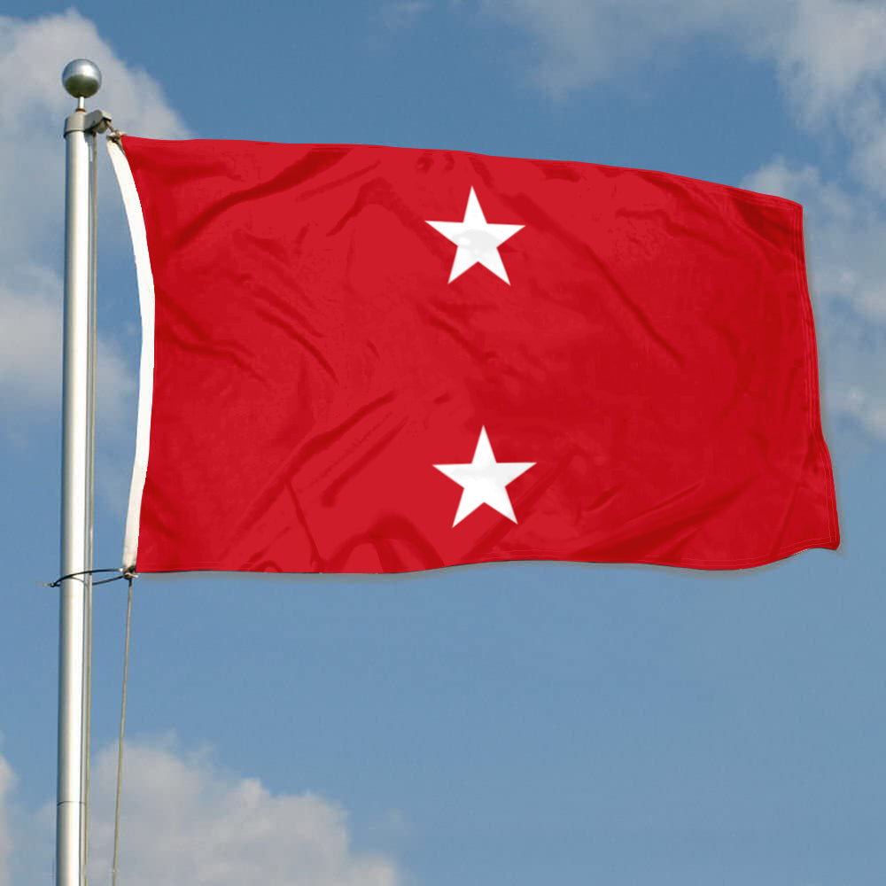 Fyon US Major General Flag Banner