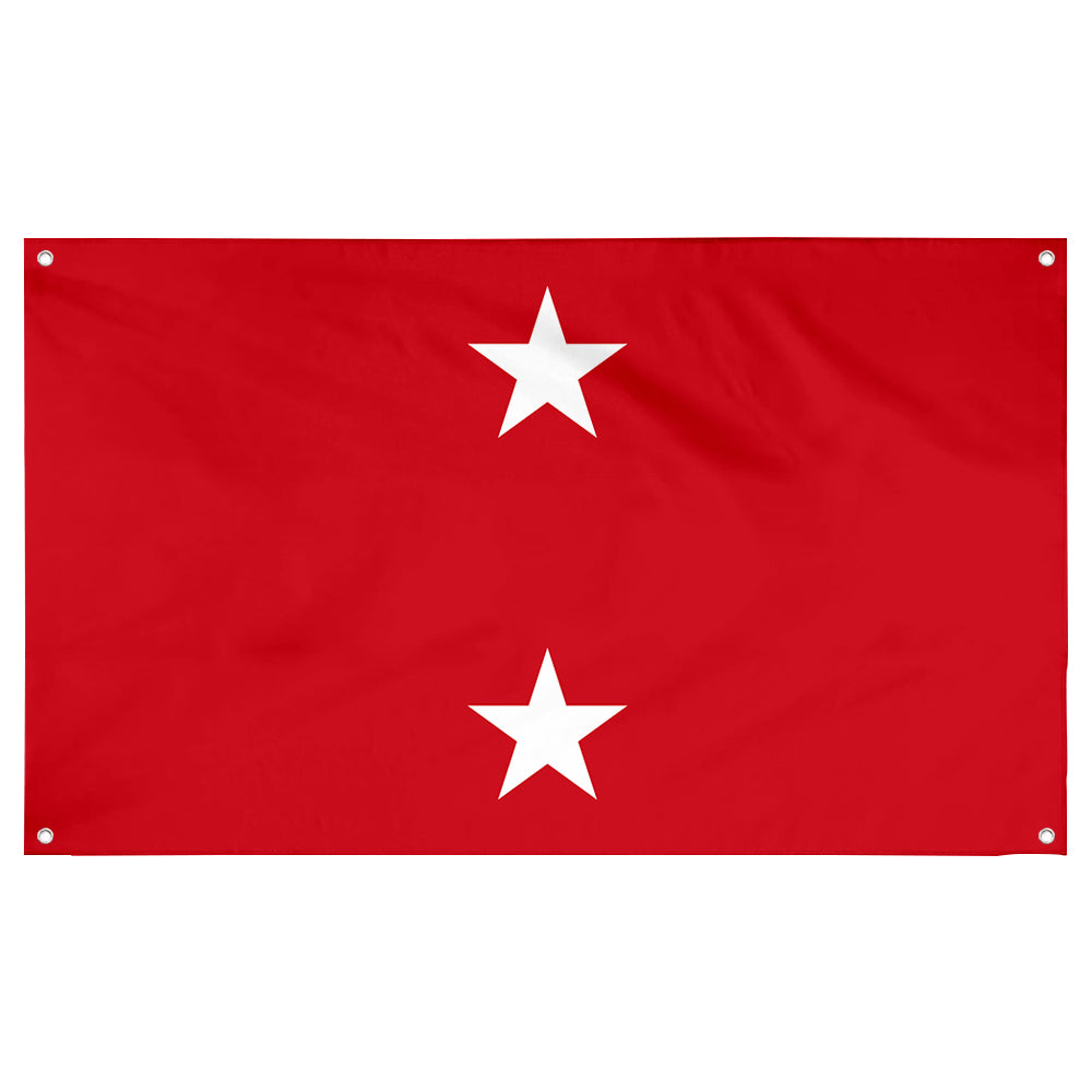 Fyon US Major General Flag Banner