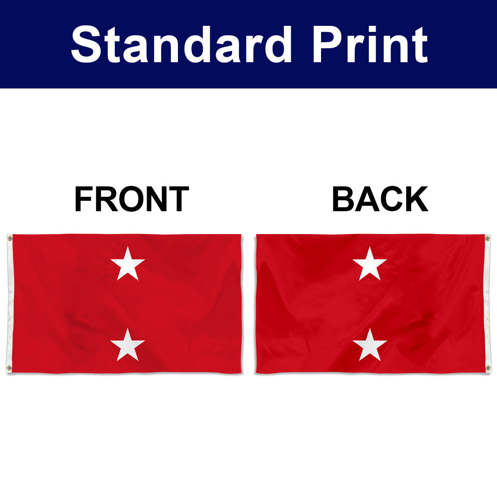 Fyon US Major General Flag Banner