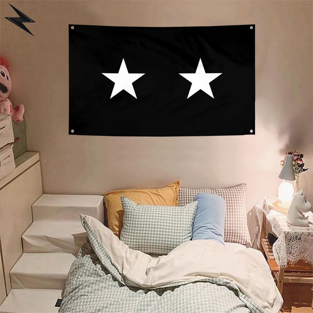 Fyon A Space Force Major General Flag Banner