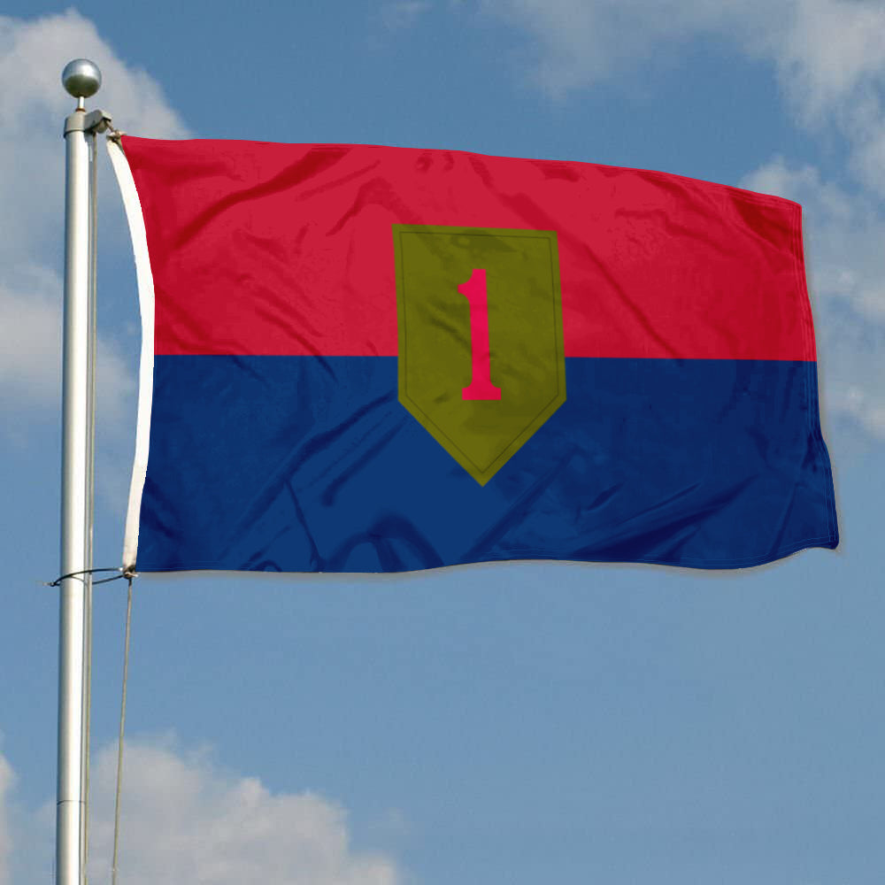 Fyon The 1st Infantry Division Flag Banner