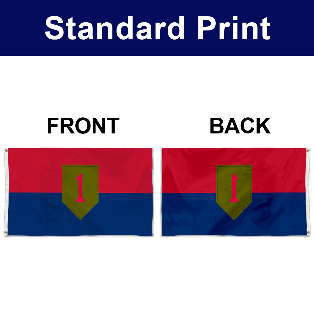 Fyon The 1st Infantry Division Flag Banner