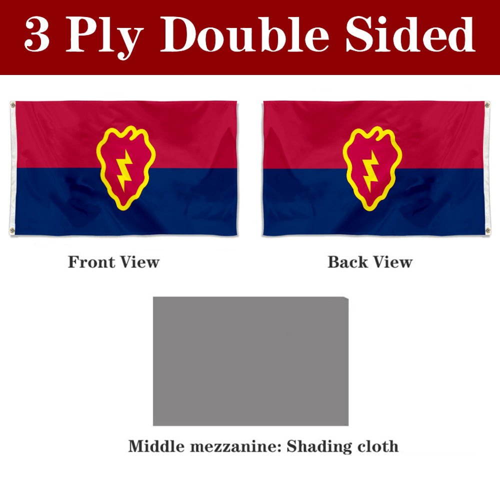 Fyon The 25th Infantry Division Flag Banner