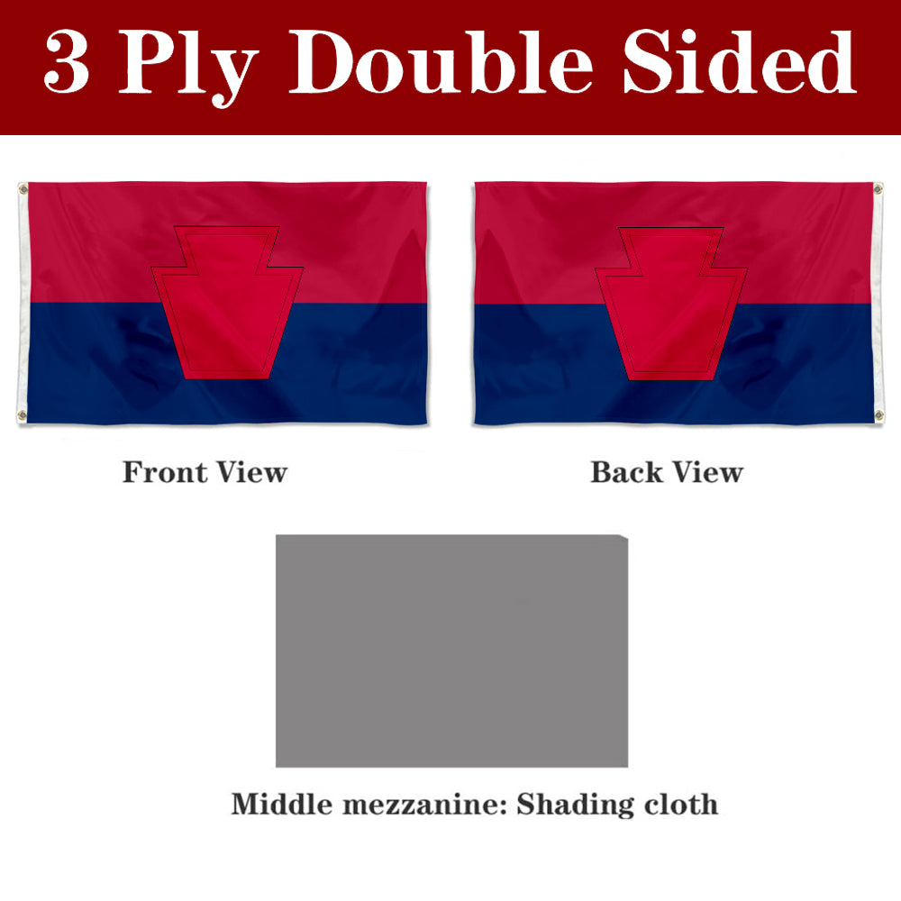 Fyon The 28th Infantry Division Flag Banner