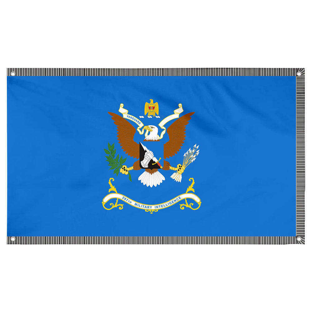 Fyon The 297th Military Intelligence Battalion Flag Banner
