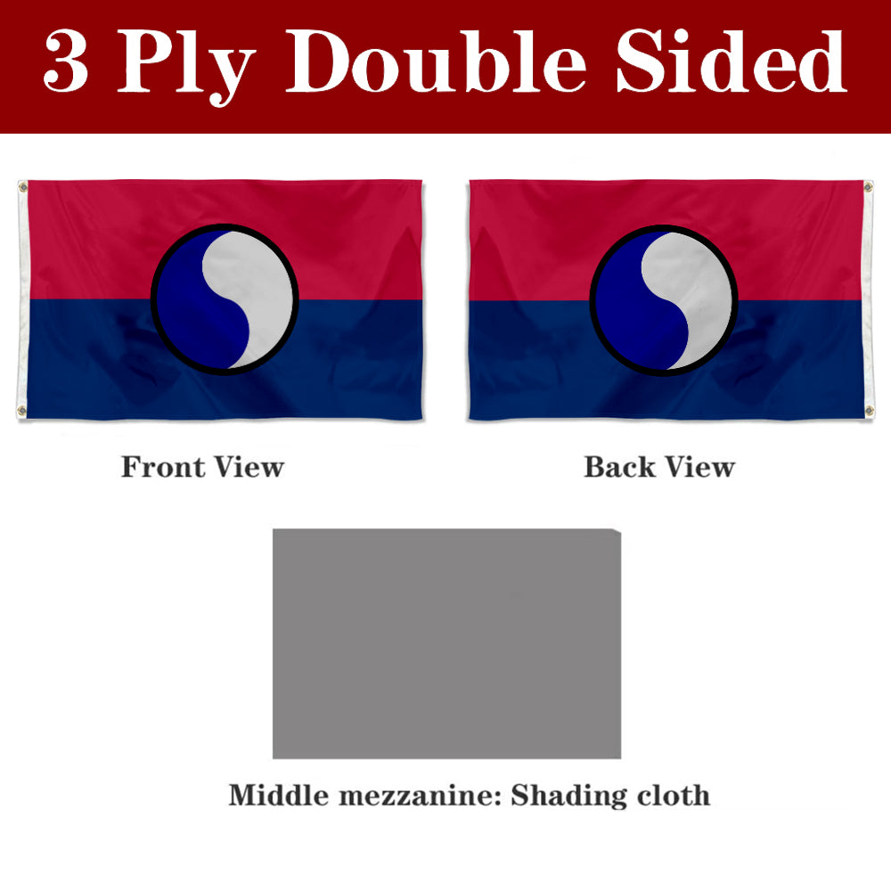 Fyon The 29th Infantry Division Flag Banner