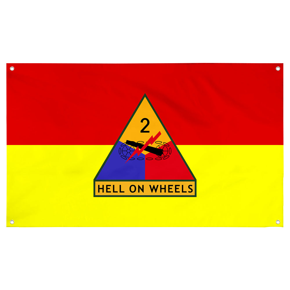 Fyon The 2nd Armored Division Flag Banner