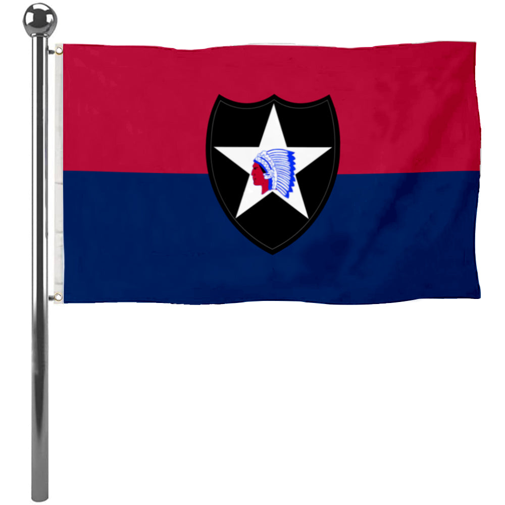 Fyon The 2nd Infantry Division Flag Banner