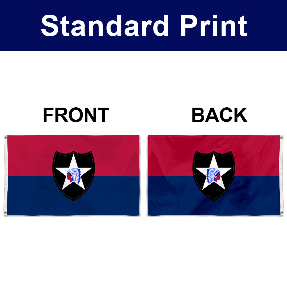 Fyon The 2nd Infantry Division Flag Banner