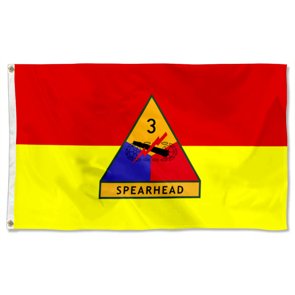 Fyon The 3rd Armored Division Flag Banner