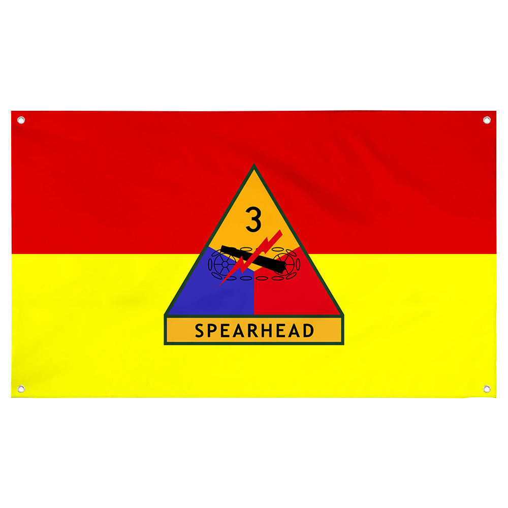 Fyon The 3rd Armored Division Flag Banner