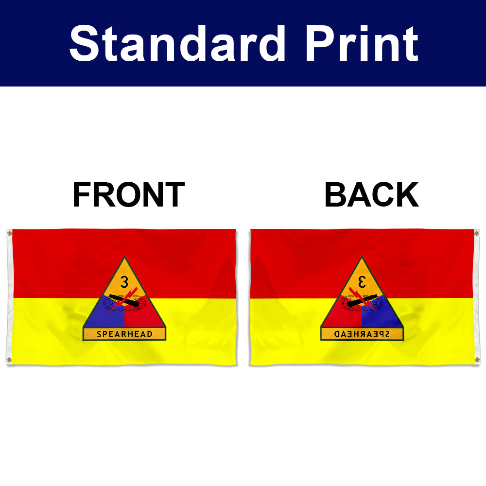 Fyon The 3rd Armored Division Flag Banner