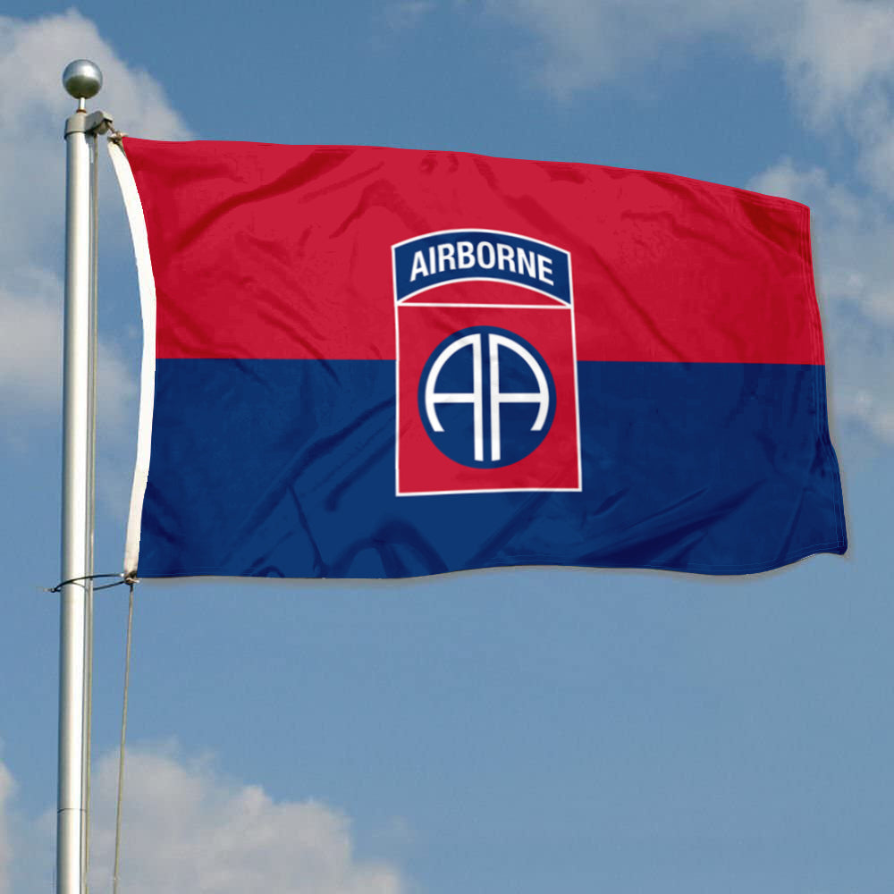 Fyon The 82nd Airborne Division Flag Banner