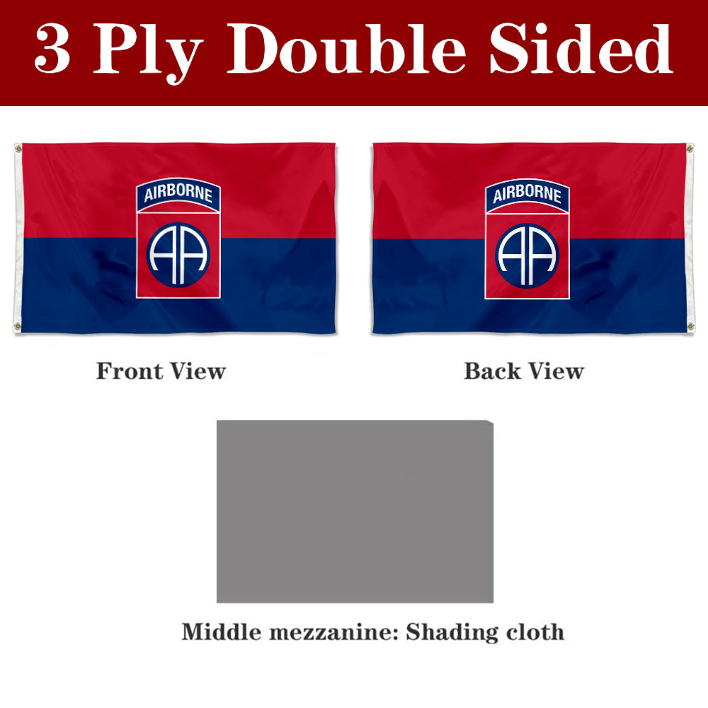 Fyon The 82nd Airborne Division Flag Banner