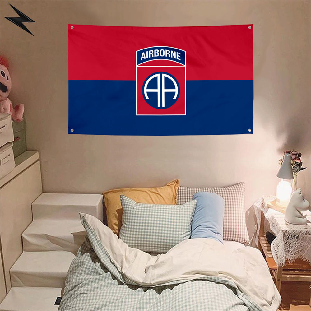 Fyon The 82nd Airborne Division Flag Banner