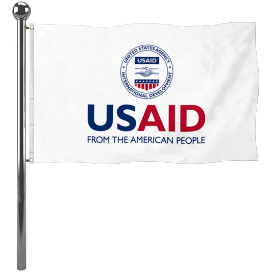 Fyon The Agency for International Development Flag Banner