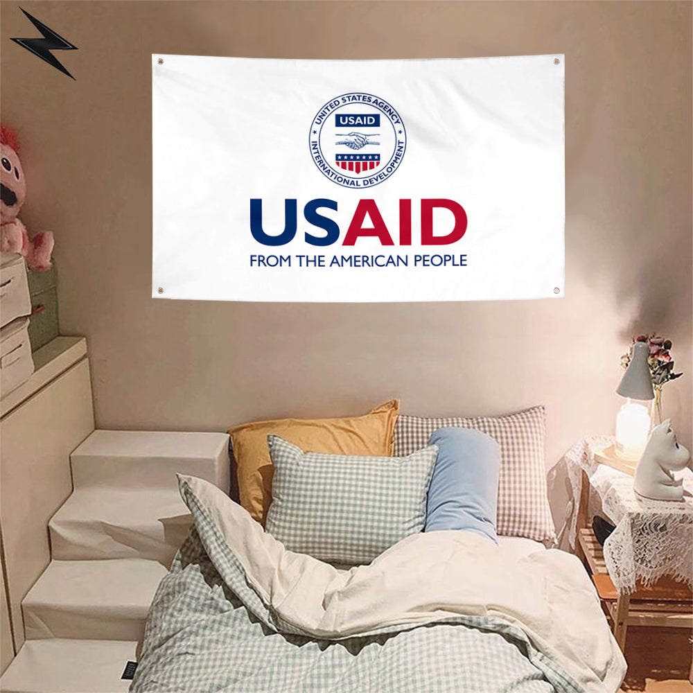 Fyon The Agency for International Development Flag Banner