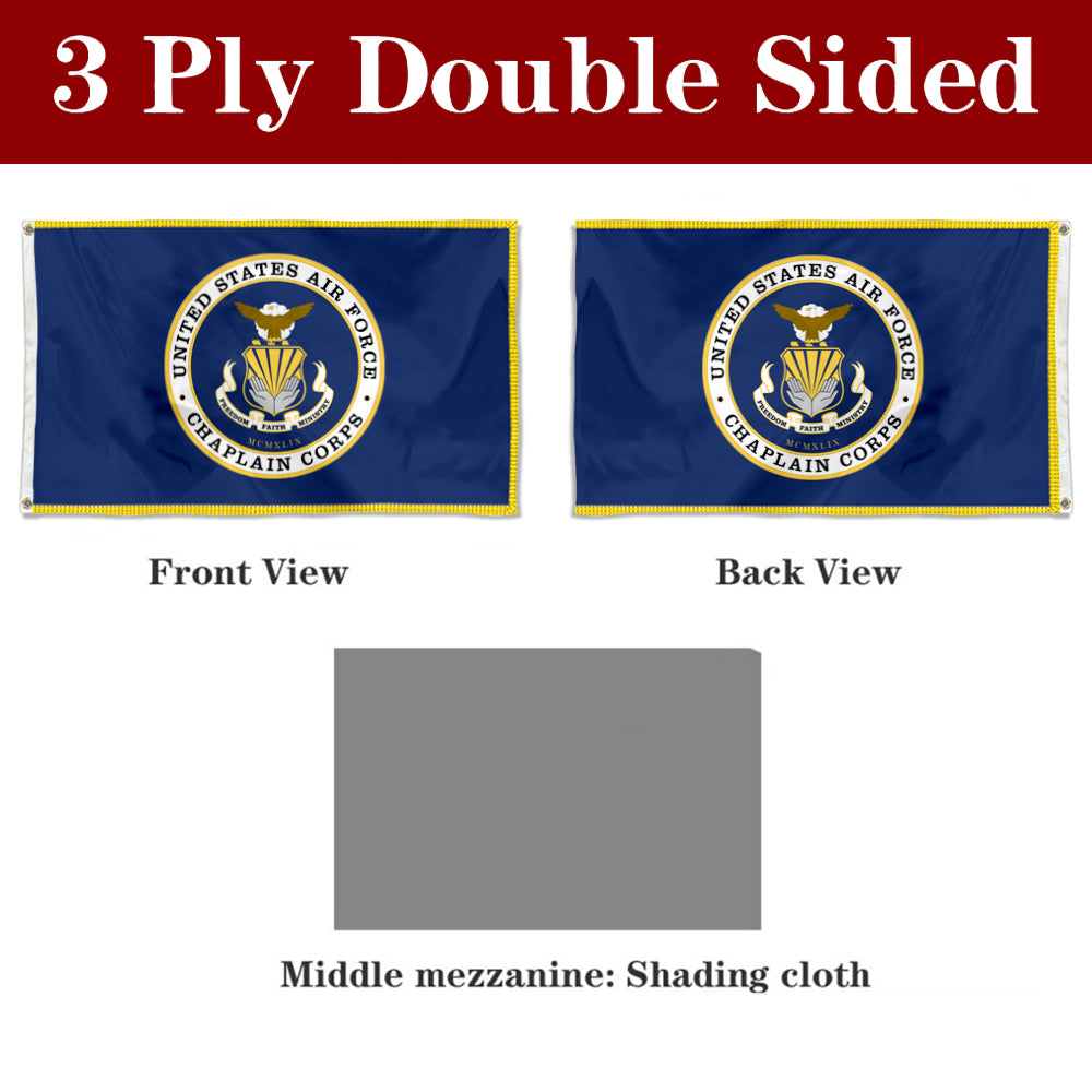 Fyon An Air Force Chaplain Corps Flag Banner