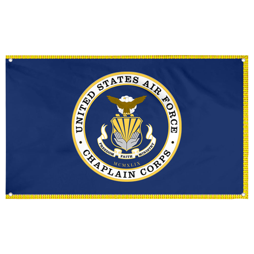 Fyon An Air Force Chaplain Corps Flag Banner