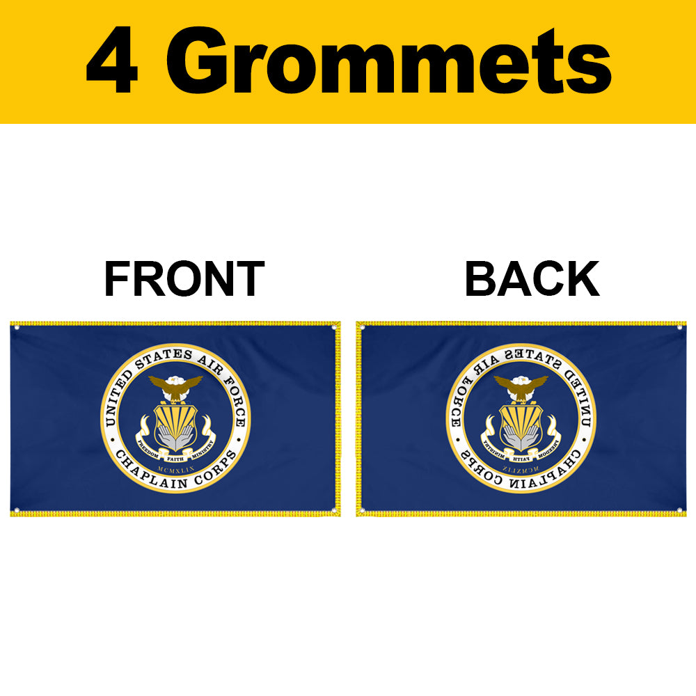 Fyon An Air Force Chaplain Corps Flag Banner